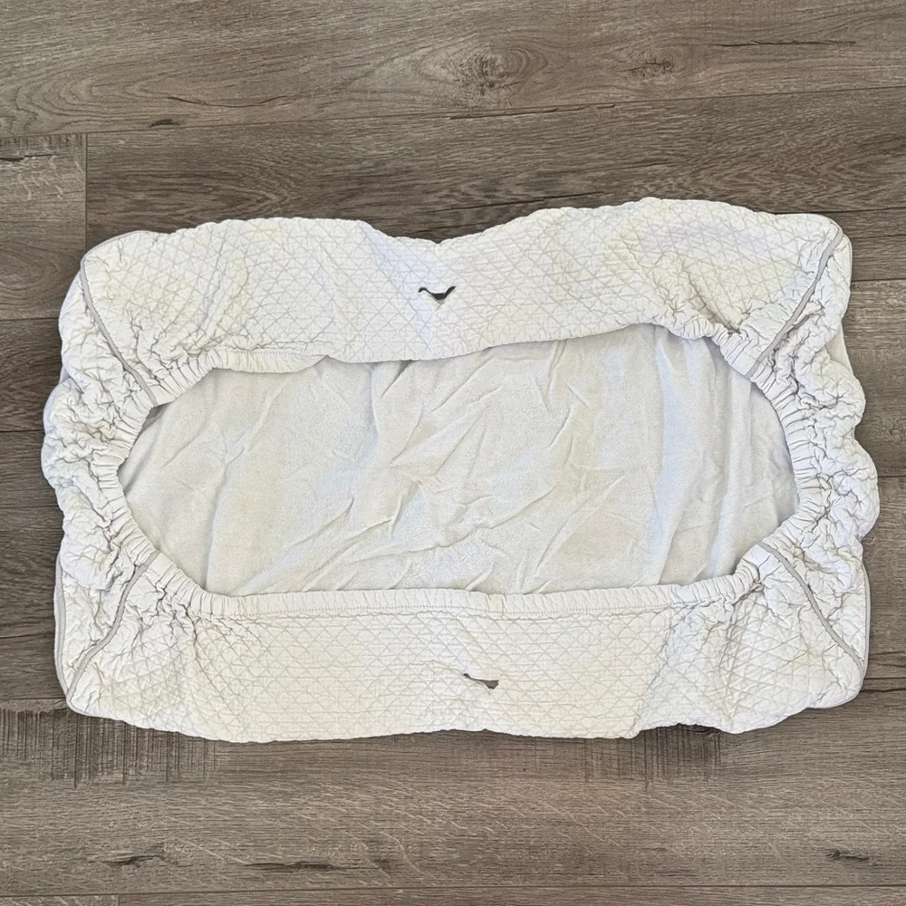 Restoration Hardware Vintage-Washed Diamond Matelasse Changing Pad Cover